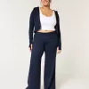 Pantaloni a gamba larga con vita ripiegata Active Recharge di Gilly Hicks Pantaloni a gamba larga con vita ripiegata Active Recharge di Gilly Hicks