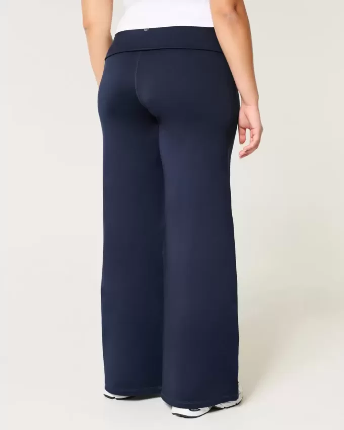Pantaloni a gamba larga con vita ripiegata Active Recharge di Gilly Hicks Pantaloni a gamba larga con vita ripiegata Active Recharge di Gilly Hicks