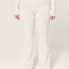Pantaloni a stivaletto con risvolto in maglia Gilly Hicks