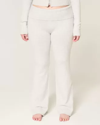Pantaloni a stivaletto con risvolto in maglia Gilly Hicks