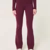Pantaloni a stivaletto con risvolto in maglia Gilly Hicks