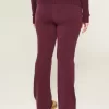 Pantaloni a stivaletto con risvolto in maglia Gilly Hicks