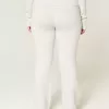 Pantaloni a stivaletto con risvolto in maglia Gilly Hicks
