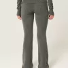 Pantaloni a stivaletto con risvolto in maglia Gilly Hicks