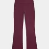 Pantaloni a stivaletto con risvolto in maglia Gilly Hicks