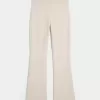 Pantaloni a stivaletto con risvolto in maglia Gilly Hicks