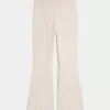 Pantaloni a zampa in maglia con risvolto in vita Gilly Hicks Pantaloni a zampa in maglia con risvolto in vita Gilly Hicks