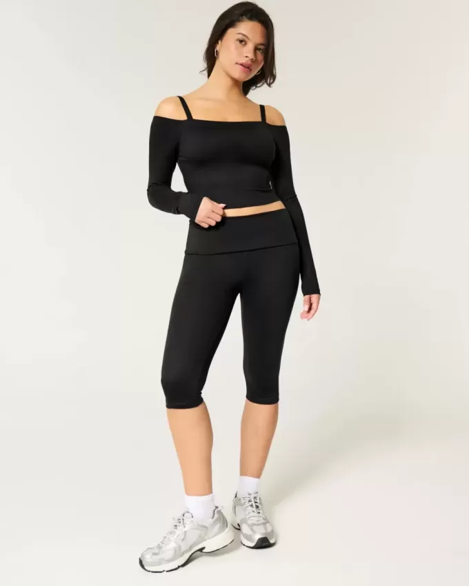 Pantaloni Capri con vita ripiegabile Active Recharge di Gilly Hicks