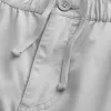 Pantaloni cargo dritti con cerniera