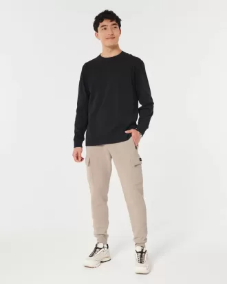 Pantaloni cargo in pile