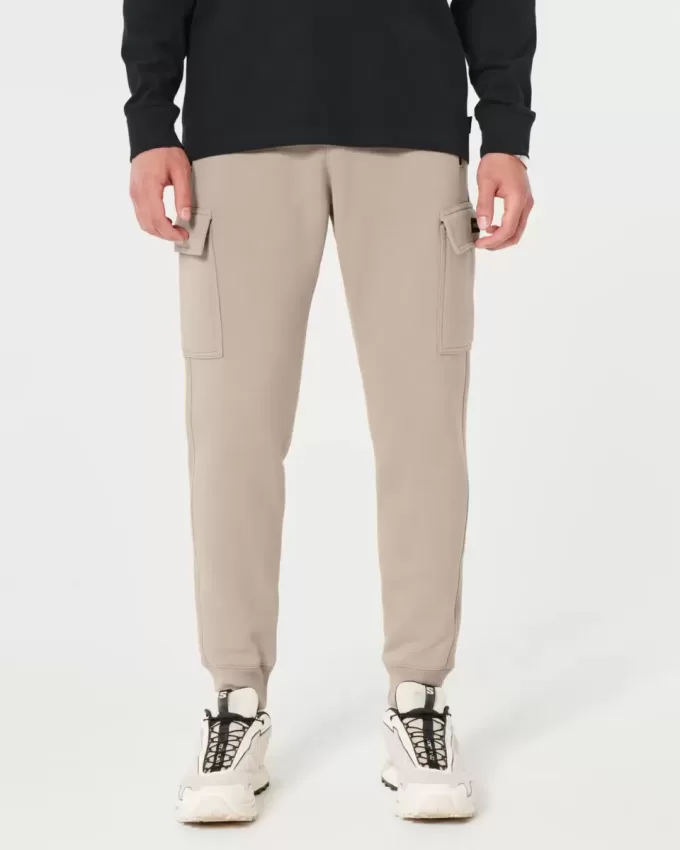 Pantaloni cargo in pile