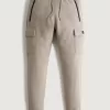 Pantaloni cargo in pile