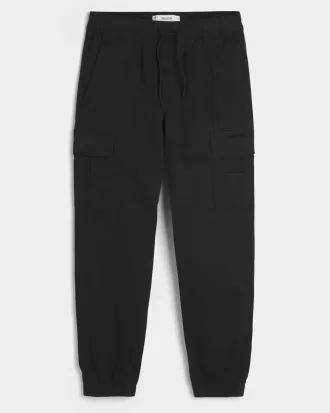 Pantaloni cargo in twill rilassati