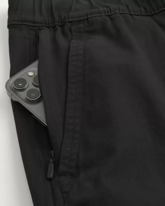 Pantaloni cargo in twill rilassati