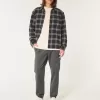 Pantaloni cargo in twill rilassati