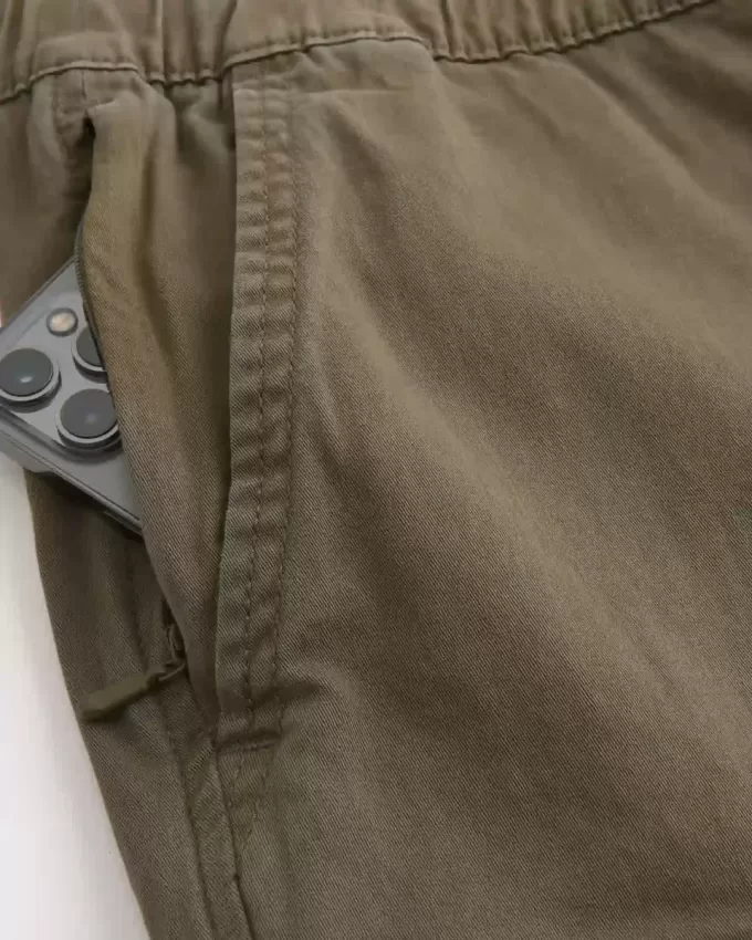 Pantaloni cargo in twill rilassati
