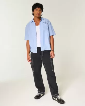 Pantaloni cargo larghi