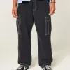 Pantaloni cargo larghi