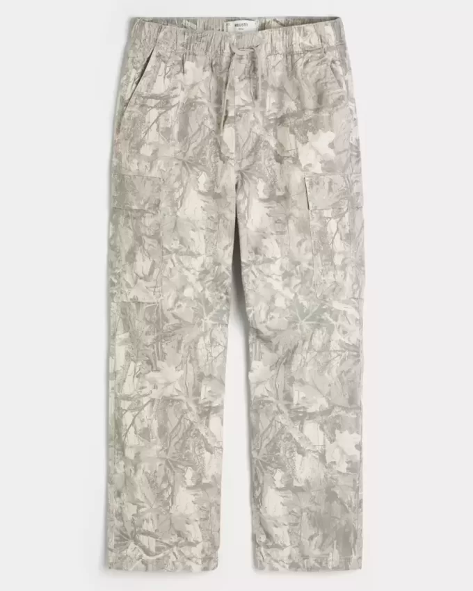Pantaloni cargo larghi da infilare