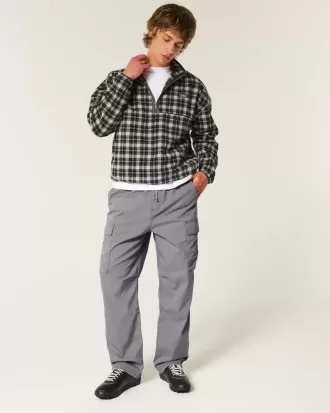 Pantaloni cargo larghi da infilare