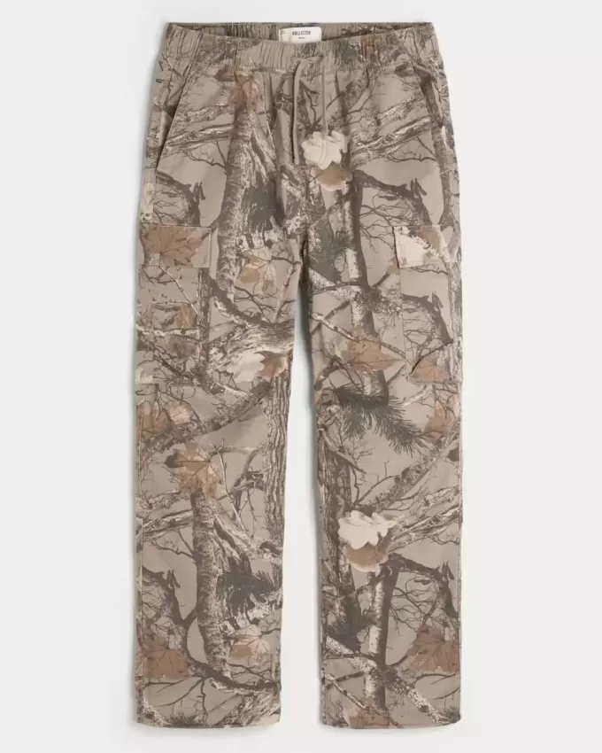 Pantaloni cargo larghi da infilare