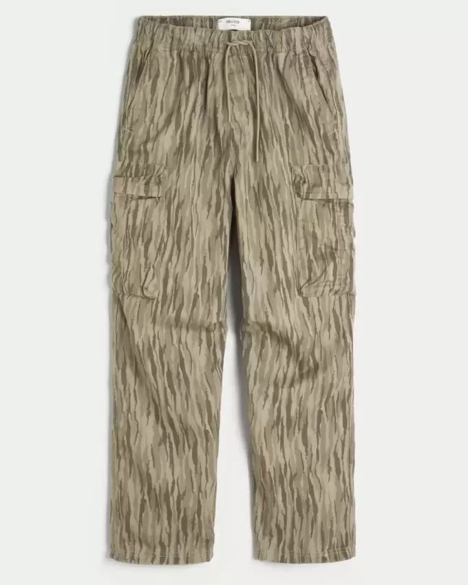 Pantaloni cargo larghi da infilare