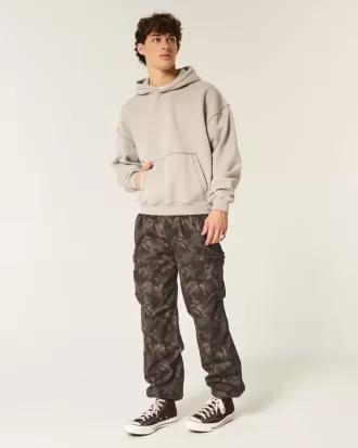 Pantaloni cargo larghi da infilare