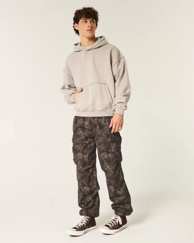 Pantaloni cargo larghi da infilare