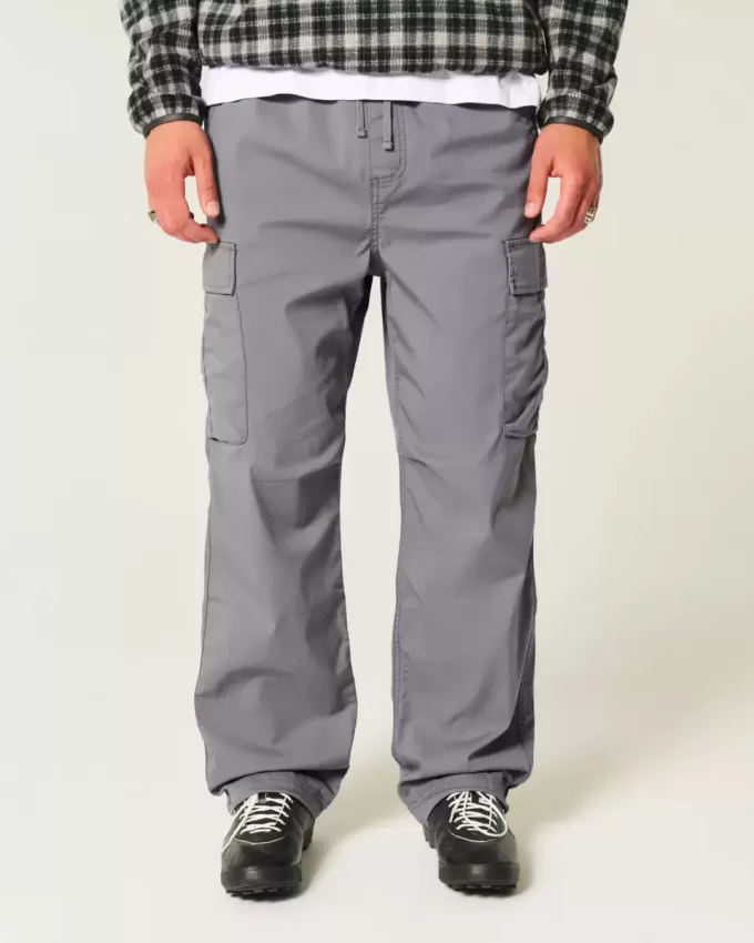Pantaloni cargo larghi da infilare