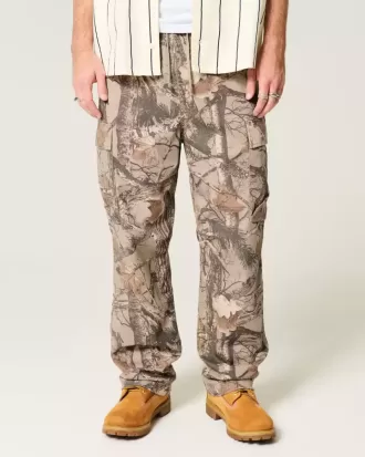 Pantaloni cargo larghi da infilare