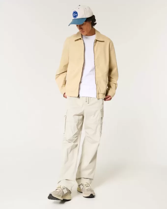 Pantaloni cargo larghi da infilare