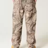 Pantaloni cargo larghi da infilare