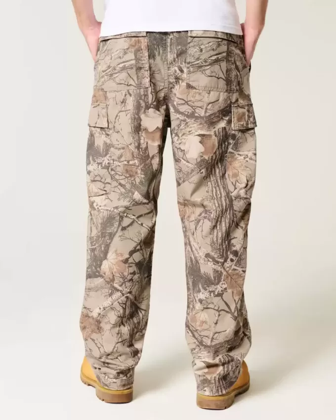 Pantaloni cargo larghi da infilare