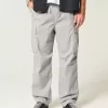 Pantaloni cargo larghi da infilare