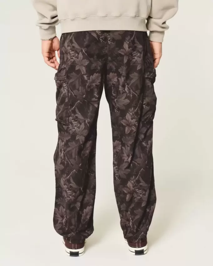 Pantaloni cargo larghi da infilare