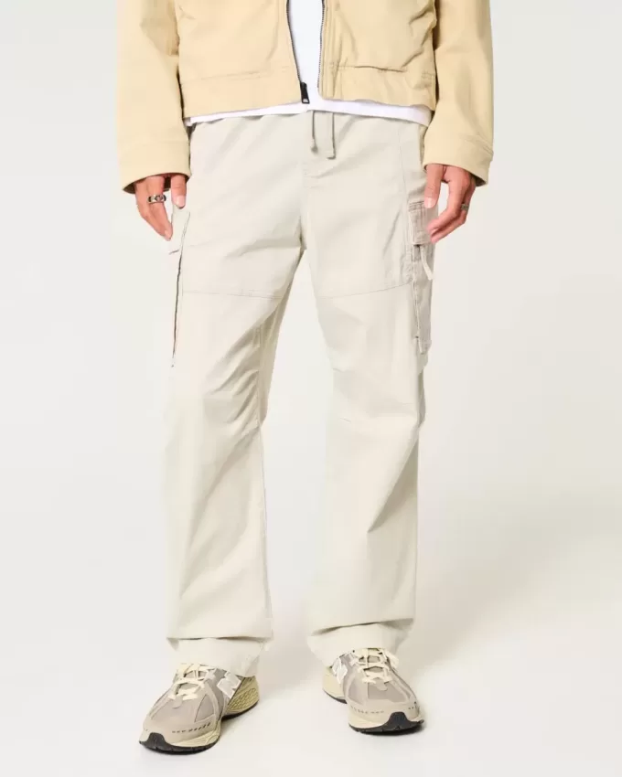 Pantaloni cargo larghi da infilare