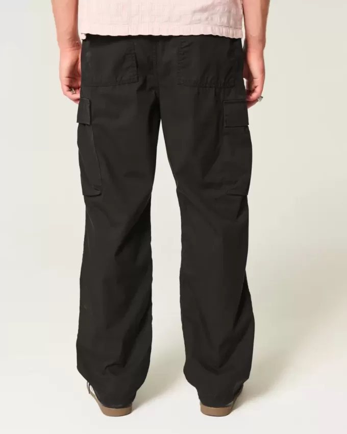 Pantaloni cargo larghi da infilare