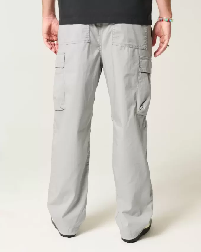 Pantaloni cargo larghi da infilare