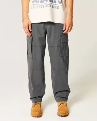 Pantaloni cargo larghi da skater