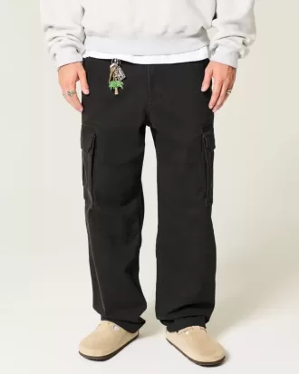 Pantaloni cargo larghi da skater