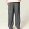 Pantaloni cargo larghi da skater