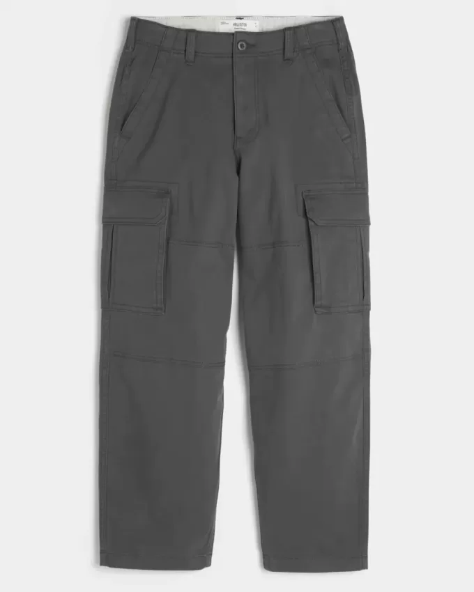 Pantaloni cargo larghi da skater