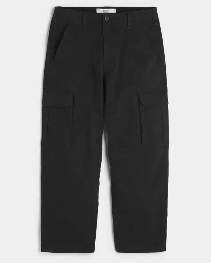 Pantaloni cargo larghi da skater