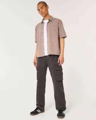 Pantaloni cargo larghi e pesanti