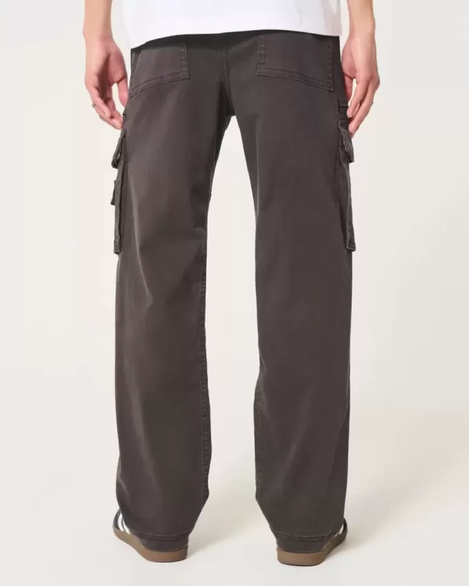 Pantaloni cargo larghi e pesanti