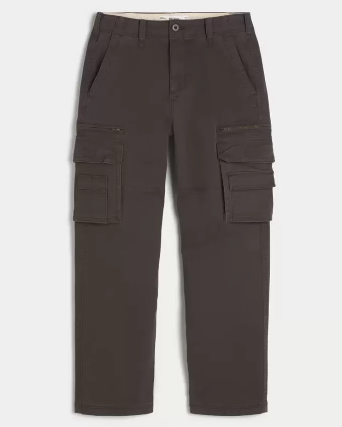 Pantaloni cargo larghi e pesanti