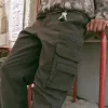 Pantaloni cargo larghi e pesanti