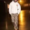 Pantaloni cargo mimetici larghi e pesanti