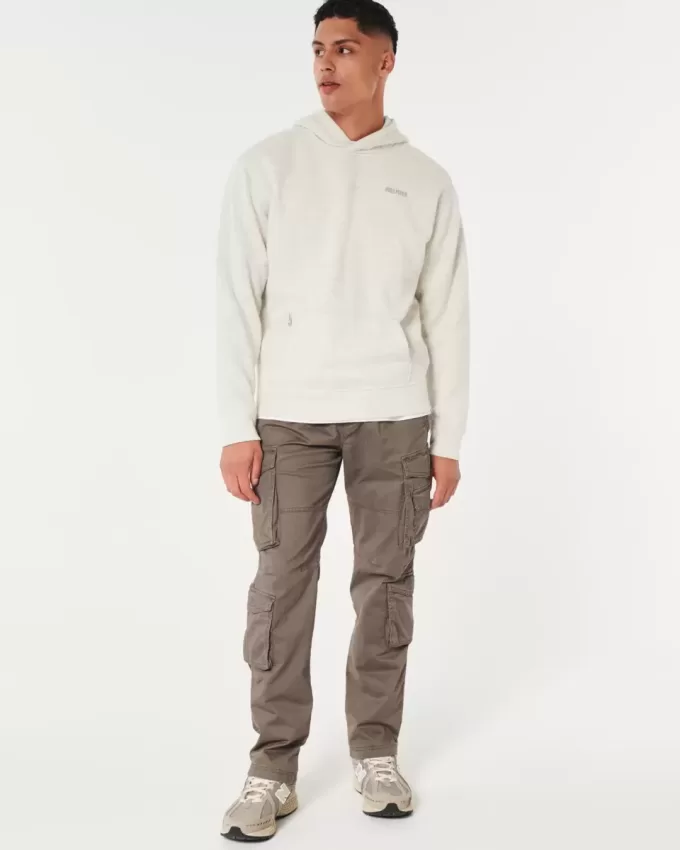 Pantaloni cargo slim dritti