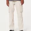 Pantaloni cargo slim dritti